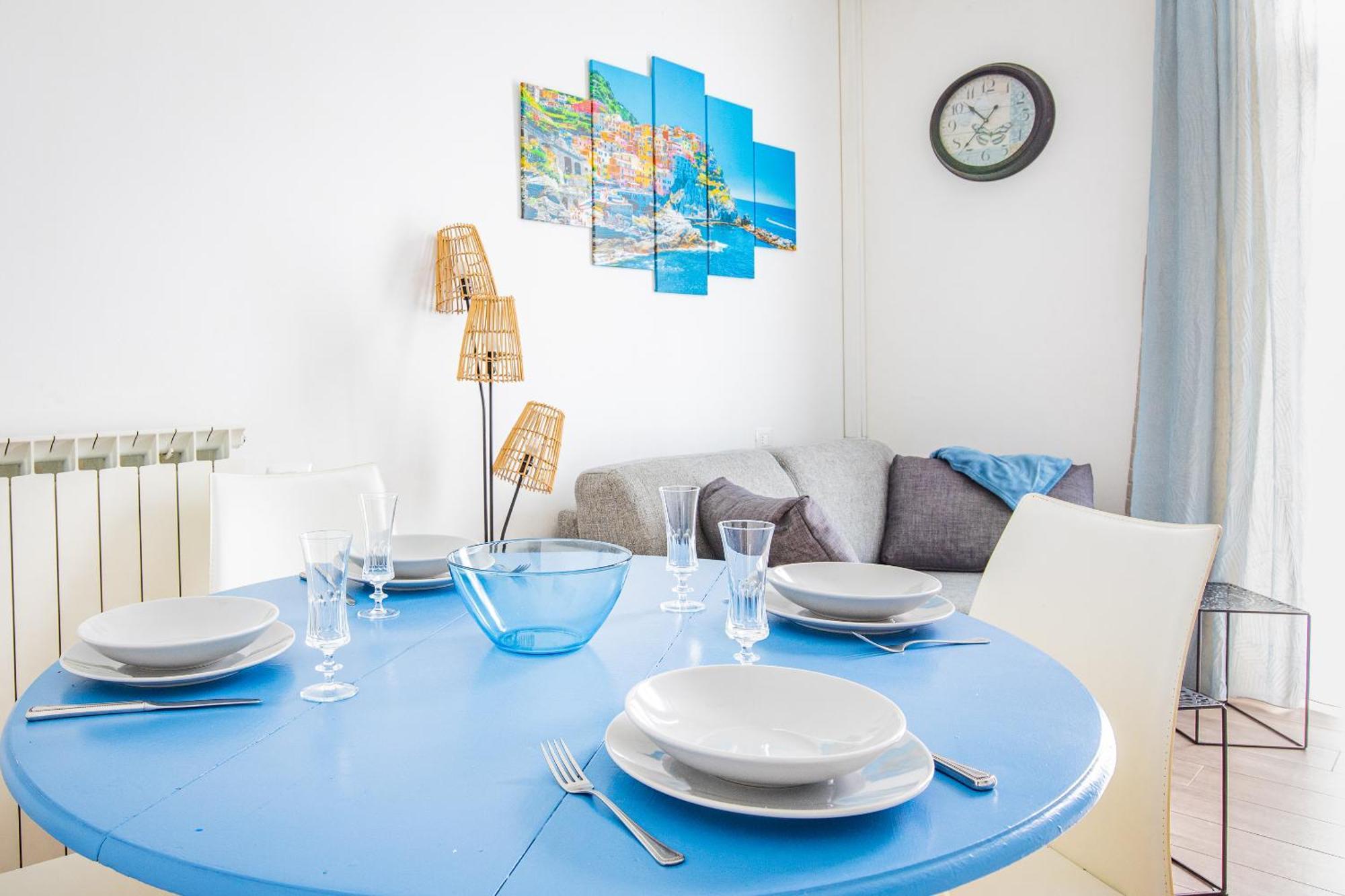 The Blue House, Terre Marine Apartman La Spezia Kültér fotó